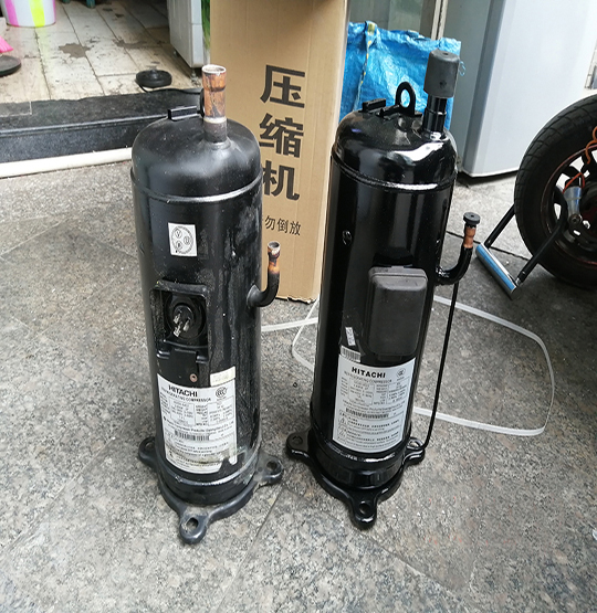 钟楼中央空调压缩机的更换维修